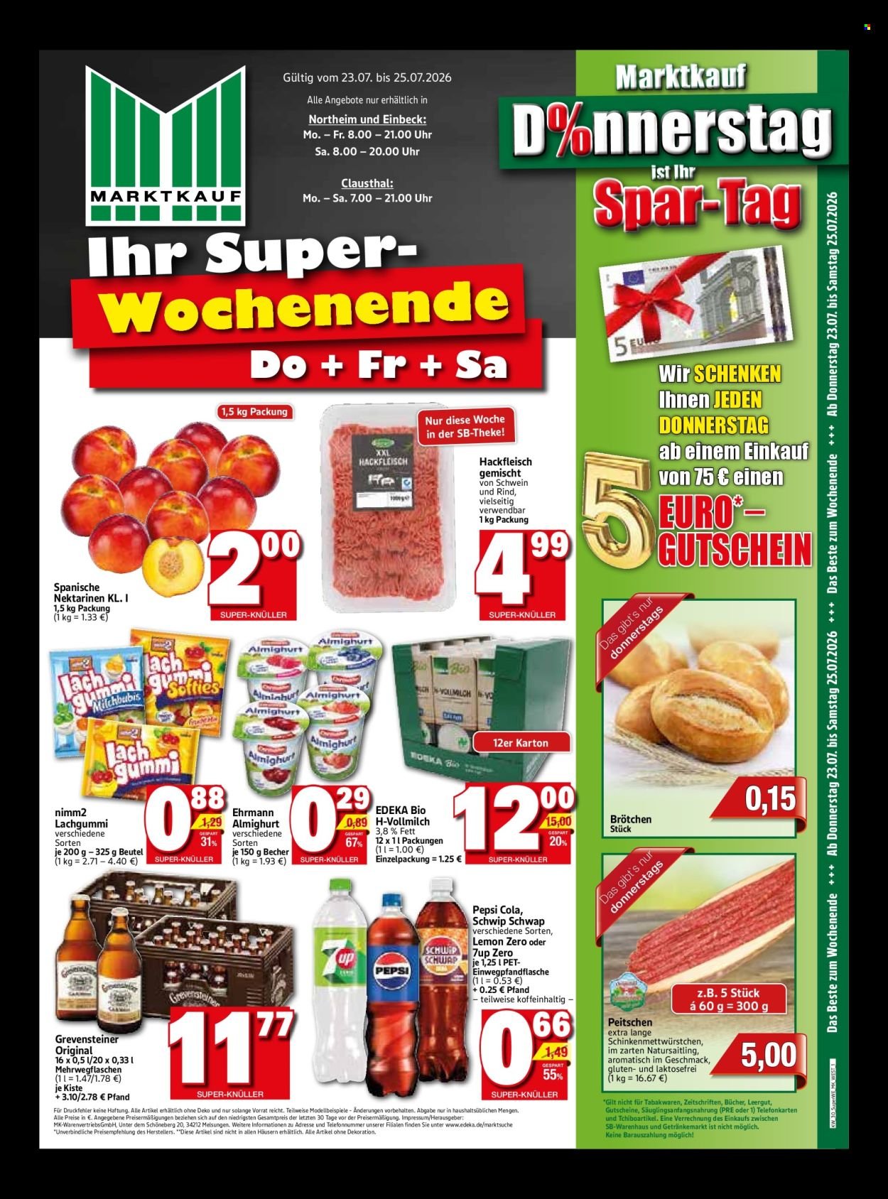 MARKTKAUF Prospekt - Ab Montag 20.07.2026