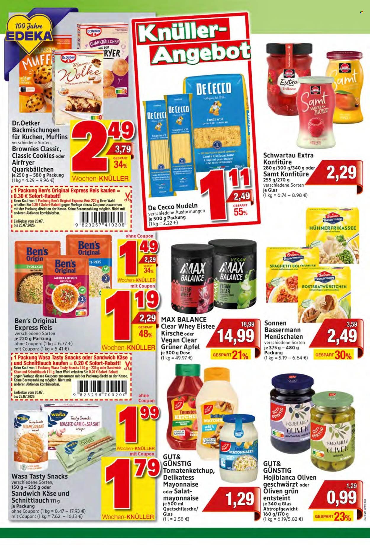 MARKTKAUF Prospekt - Ab Montag 20.07.2026