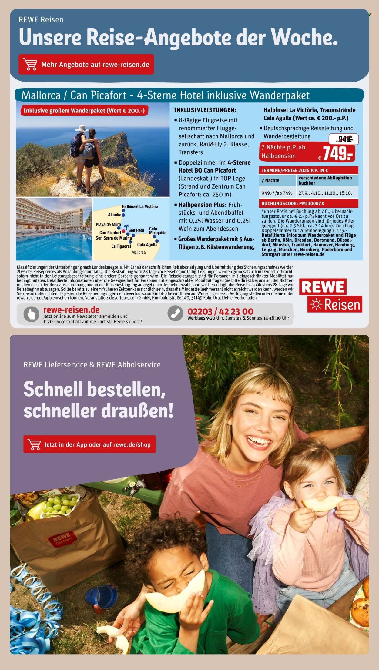 REWE Prospekt - Ab Dienstag 26.05.2026