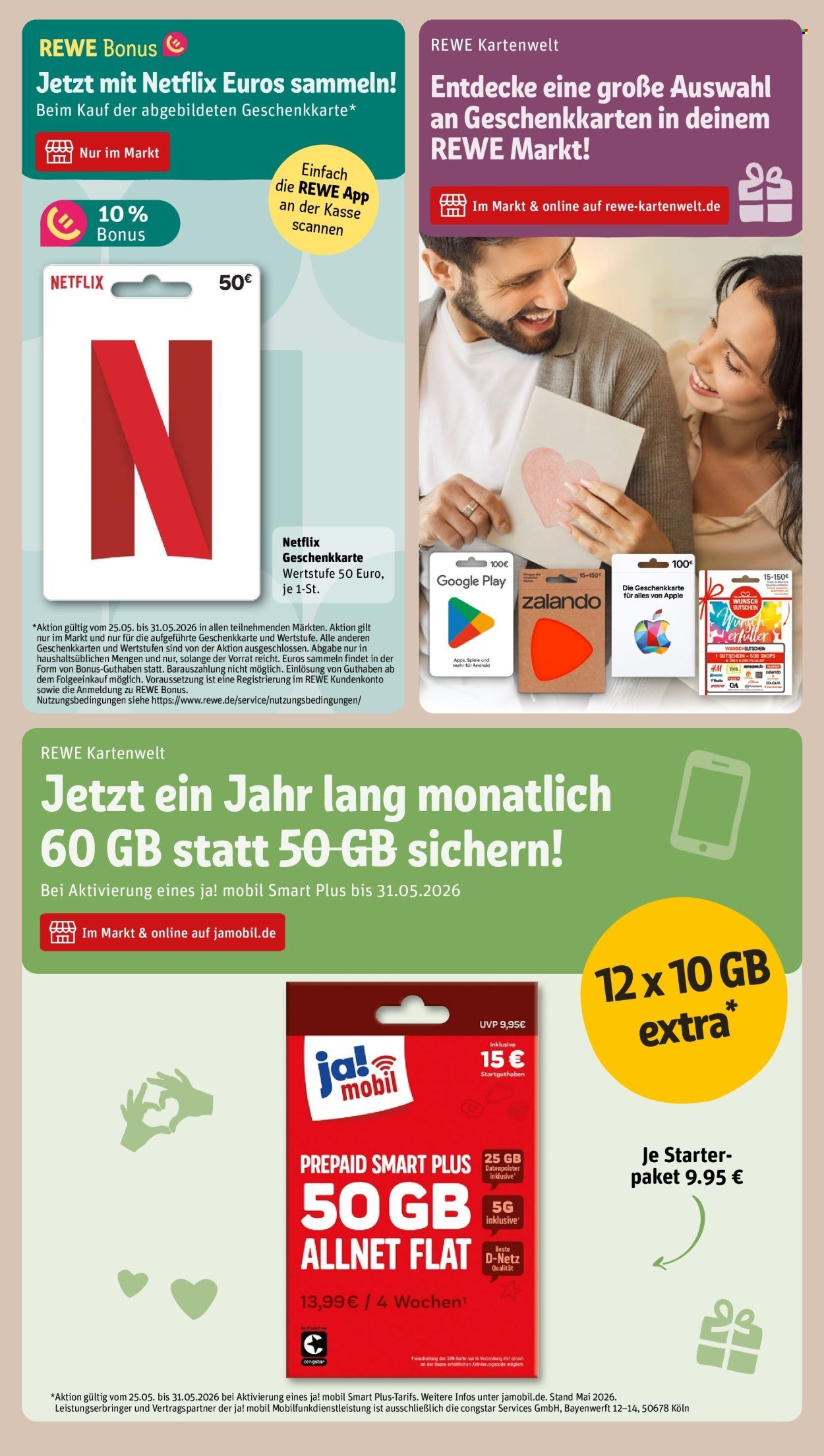 REWE Prospekt - Ab Dienstag 26.05.2026