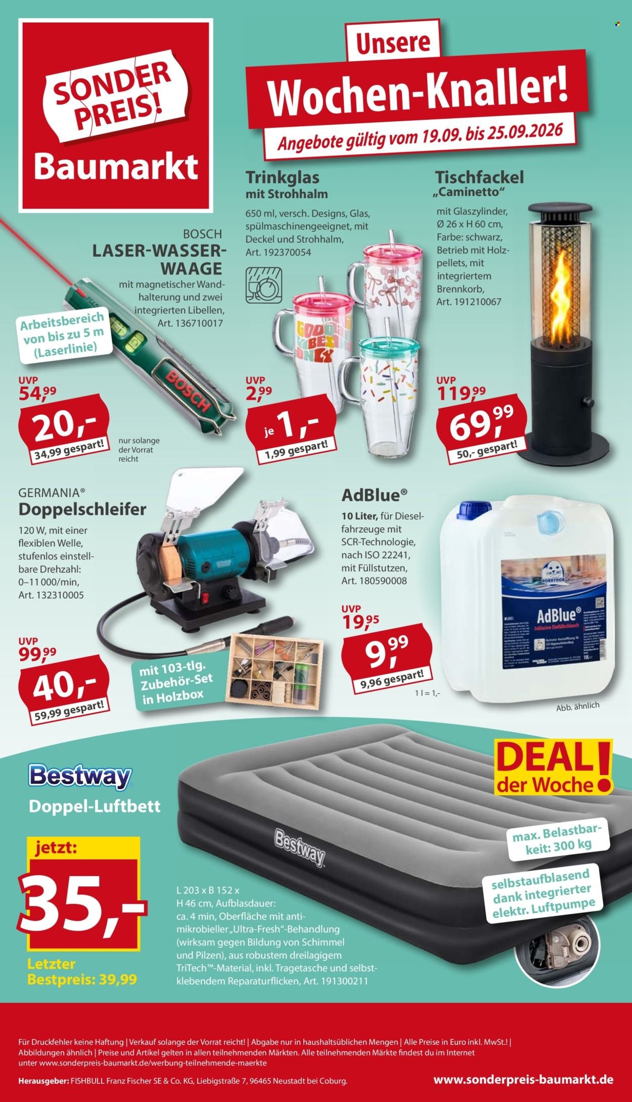 SONDERPREIS-BAUMARKT Prospekt - Ab Samstag 19.09.2026