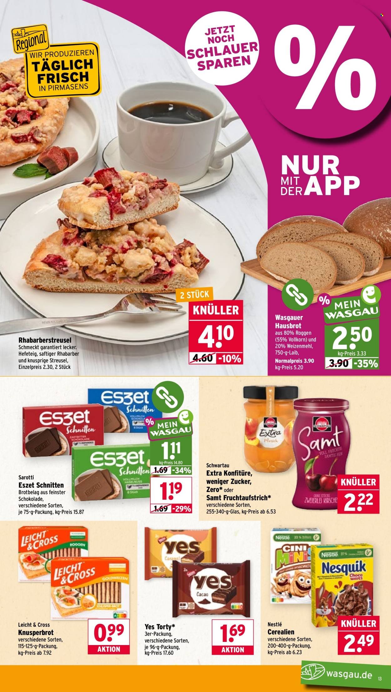 WASGAU Prospekt - Ab Montag 18.05.2026