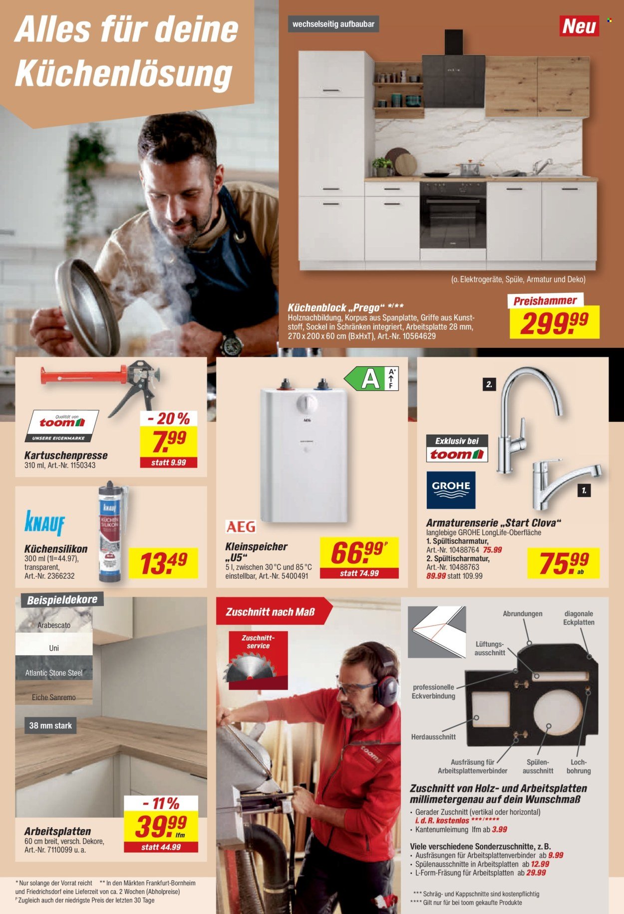 TOOM BAUMARKT Prospekt - Ab Montag 31.08.2026