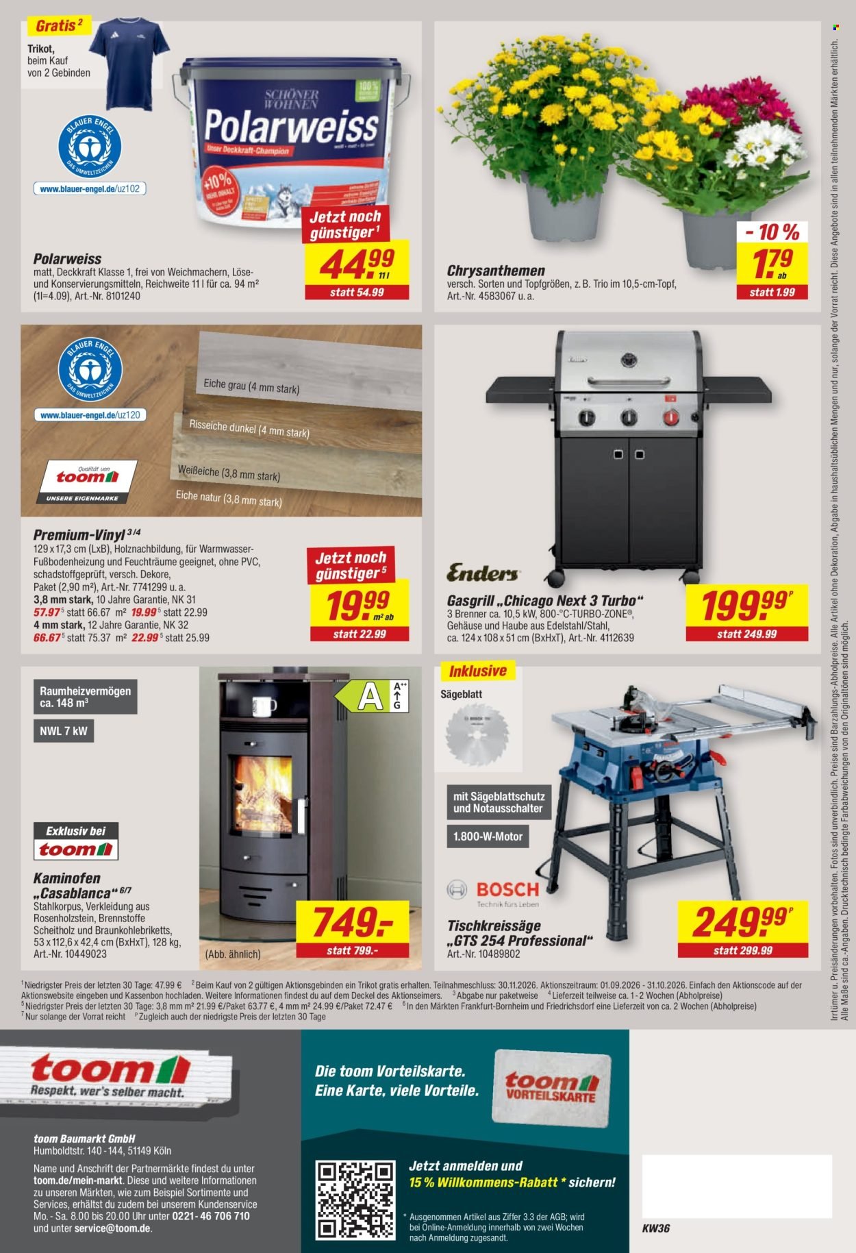 TOOM BAUMARKT Prospekt - Ab Montag 31.08.2026