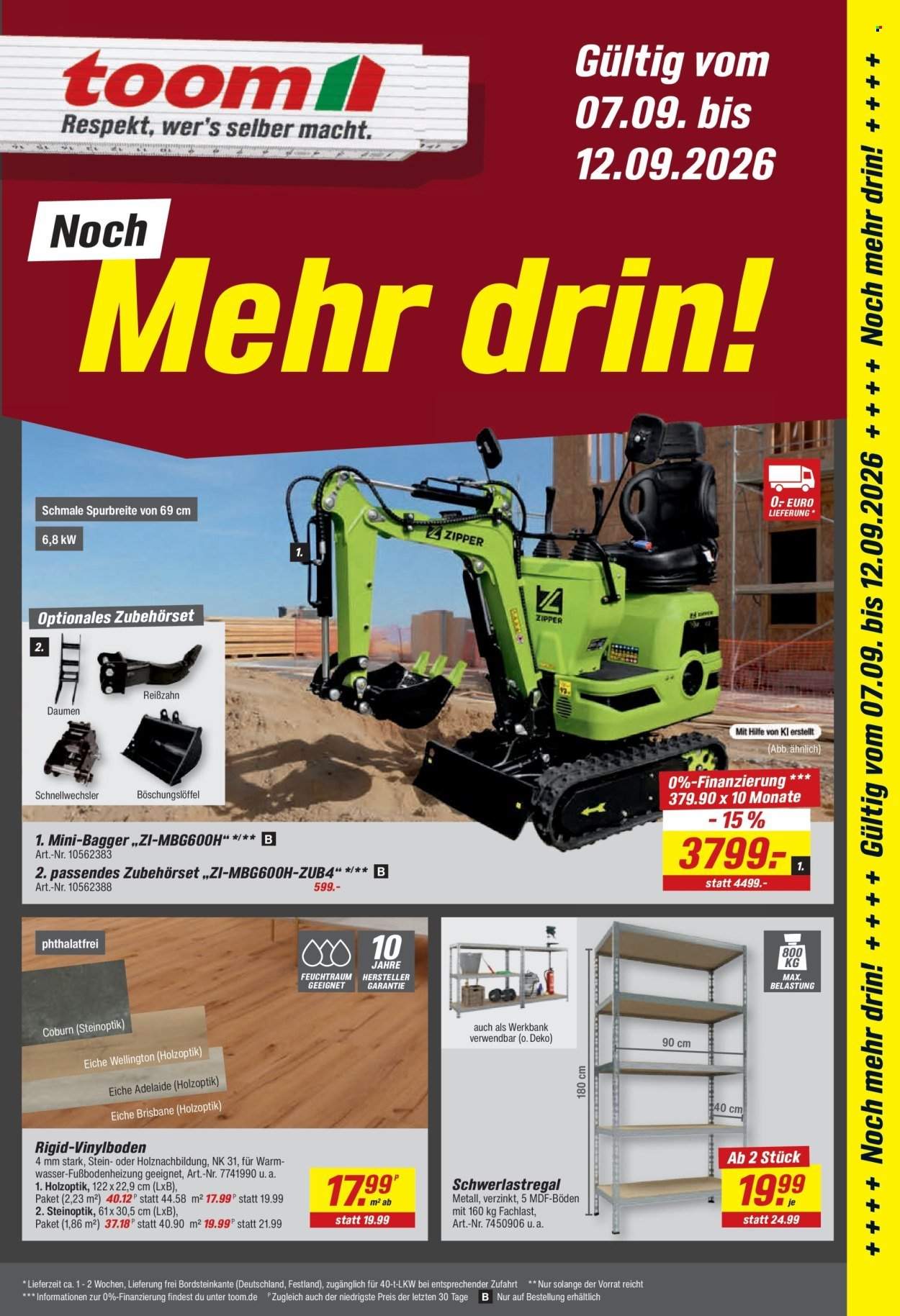 TOOM BAUMARKT Prospekt - Ab Montag 31.08.2026