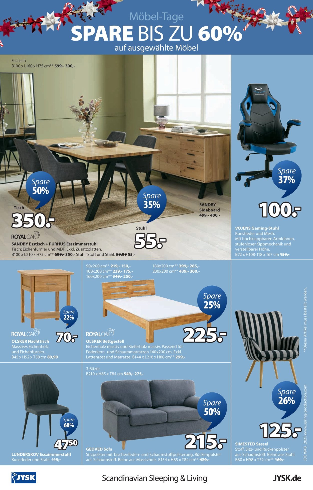 JYSK Prospekt - Großartige Angebote (2025-11-22 - 2026-01-03)