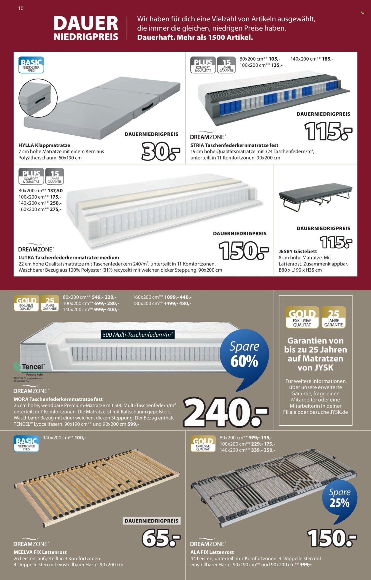JYSK Prospekt - Großartige Angebote (2025-11-22 - 2026-01-03)