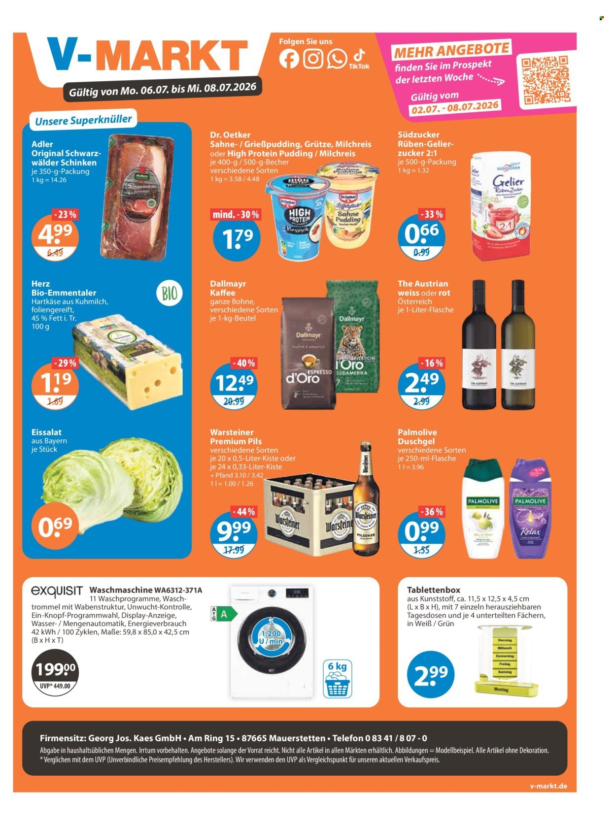 V-MARKT Prospekt - Ab Montag 6.07.2026