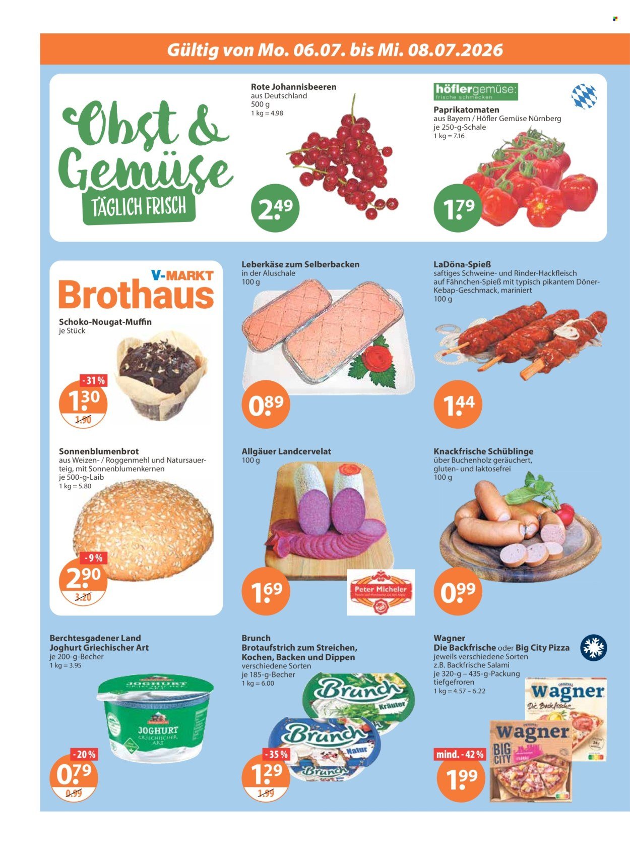 V-MARKT Prospekt - Ab Montag 6.07.2026
