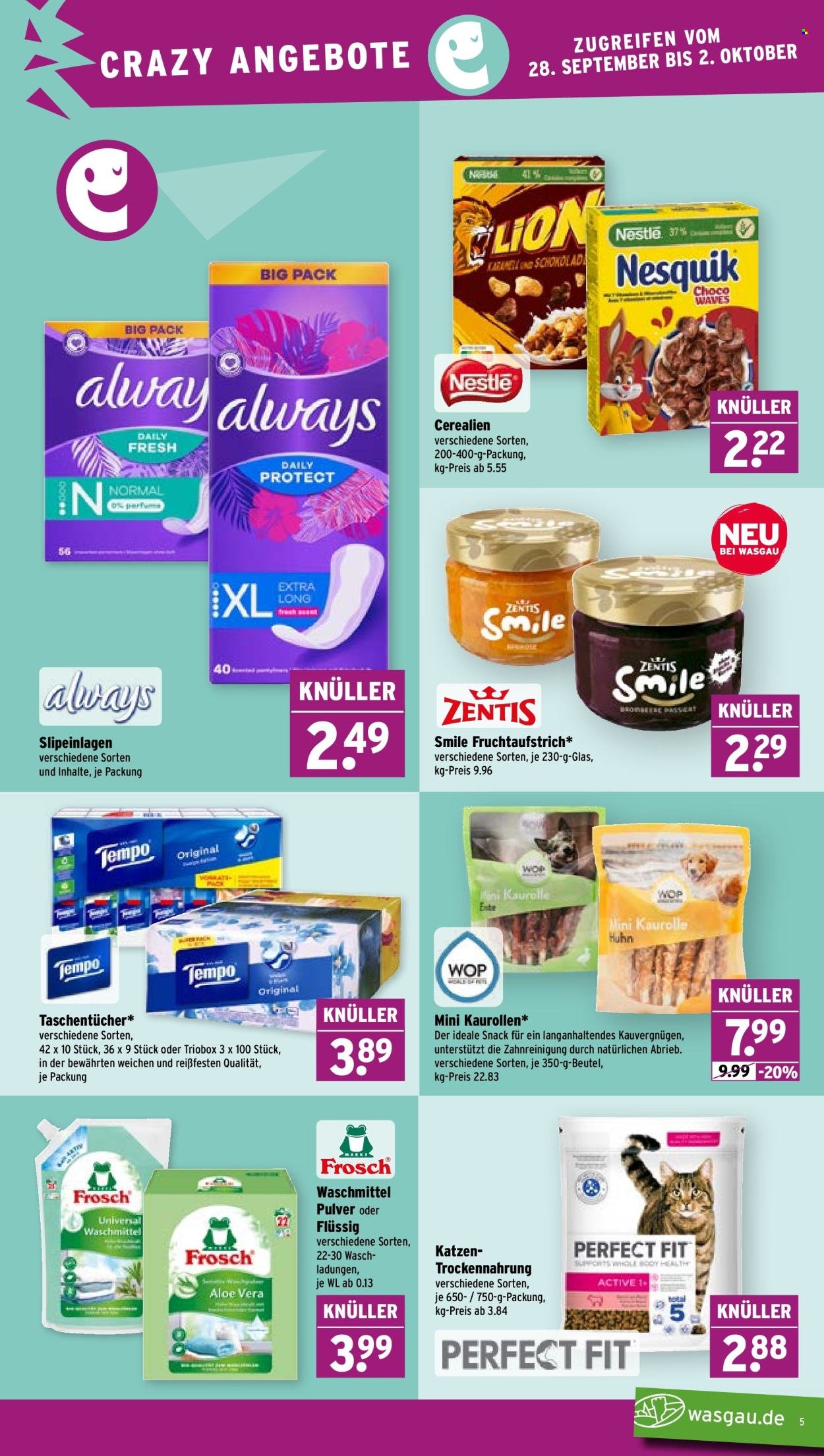 WASGAU Prospekt - Ab Montag 28.09.2026