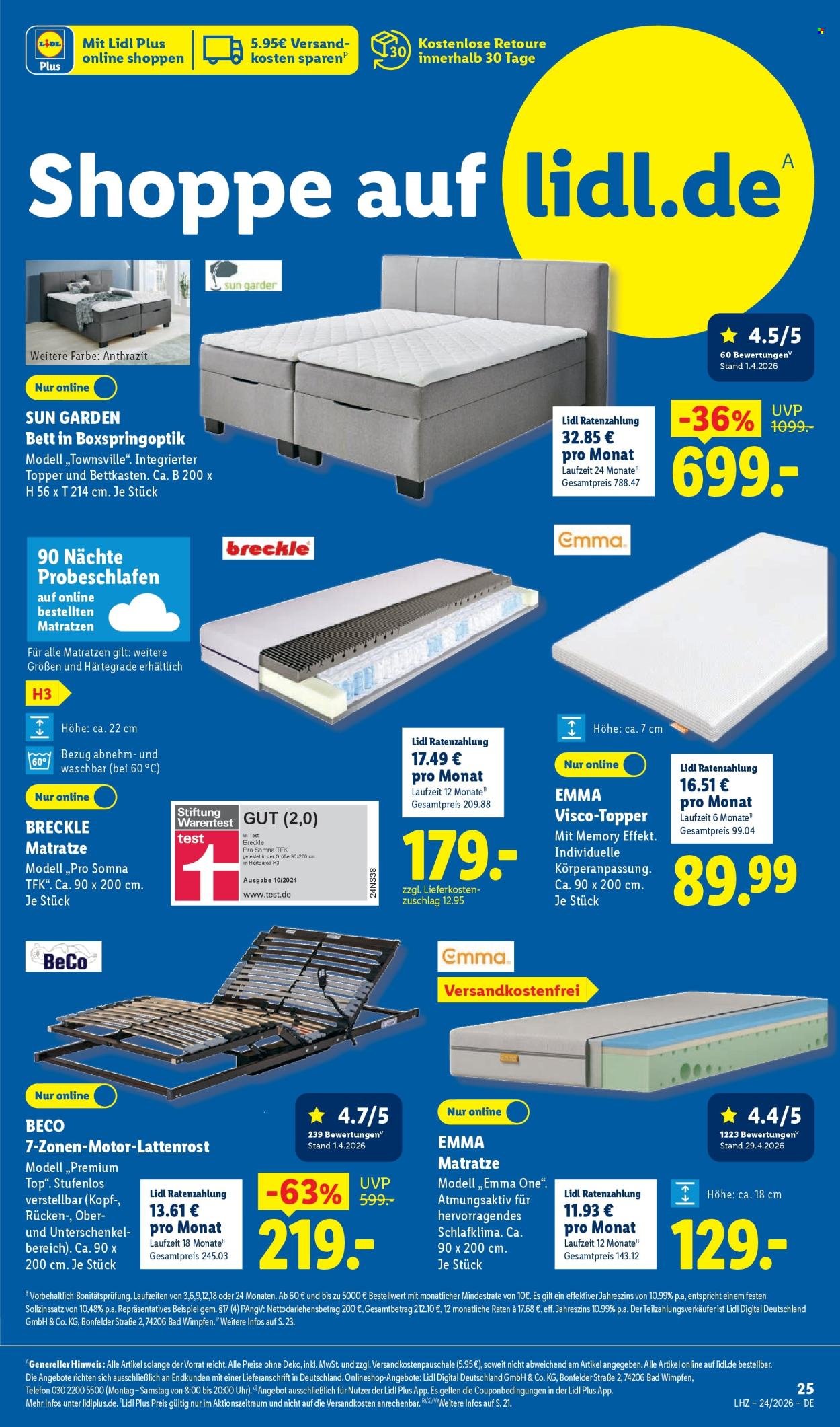 LIDL Prospekt - Ab Montag 8.06.2026