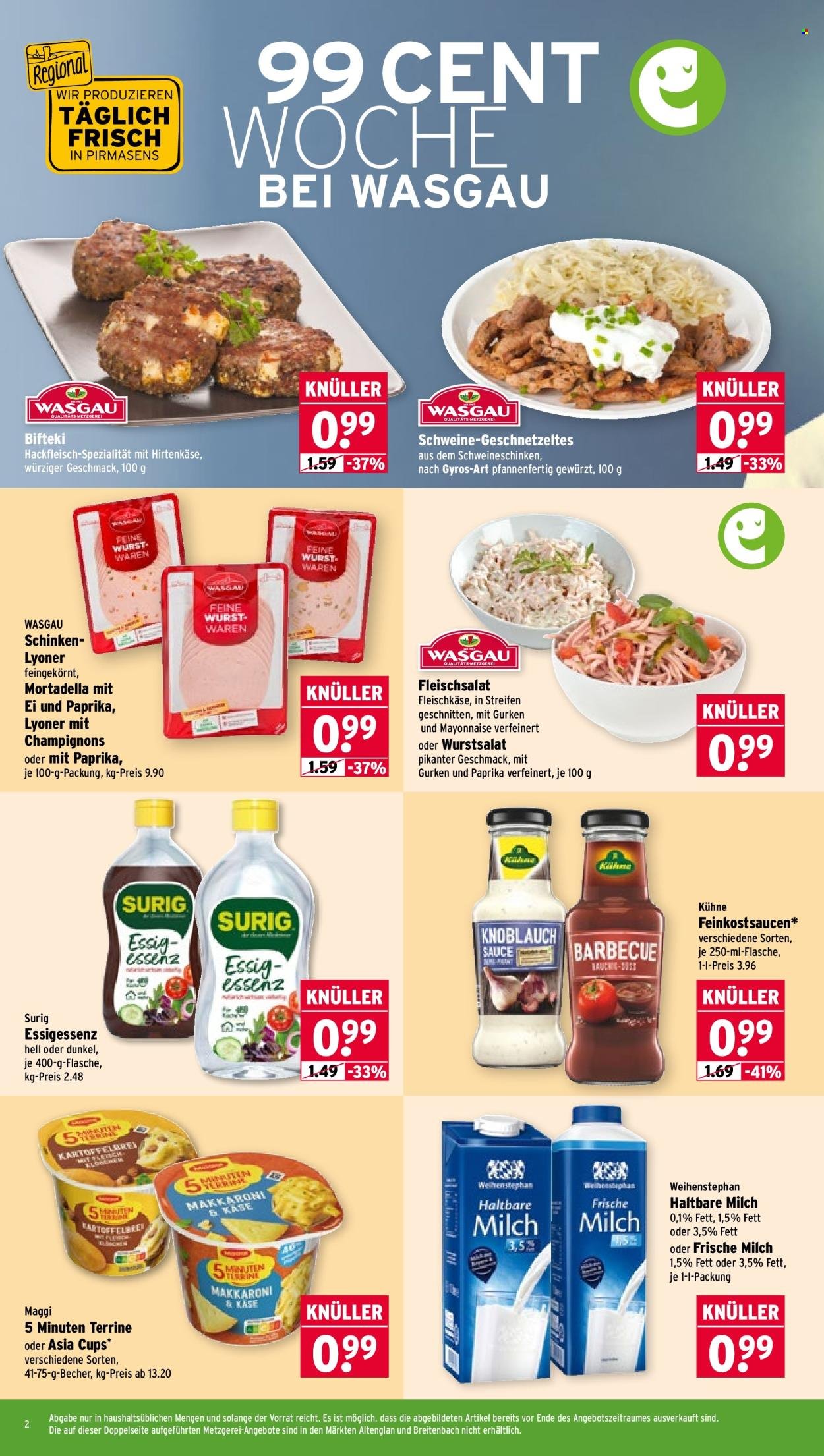 WASGAU Prospekt - Ab Montag 15.06.2026