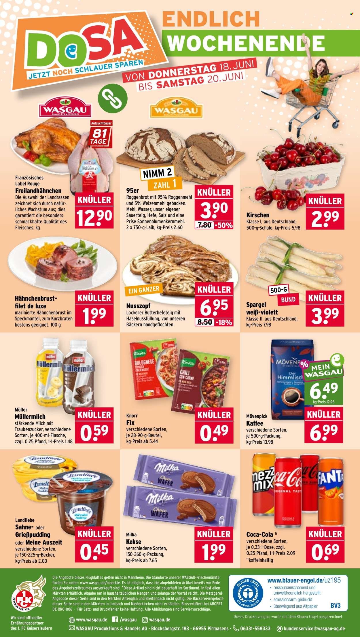 WASGAU Prospekt - Ab Montag 15.06.2026