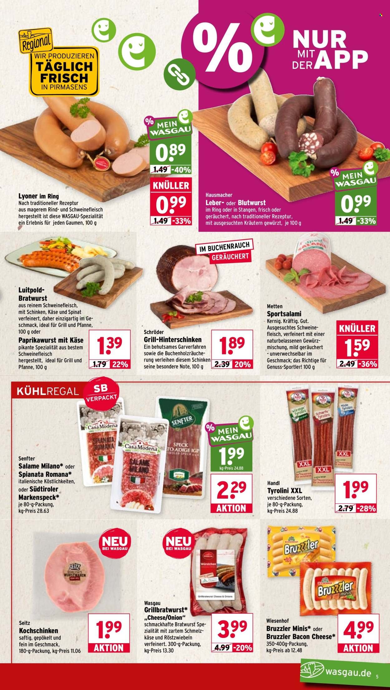 WASGAU Prospekt - Ab Montag 15.06.2026
