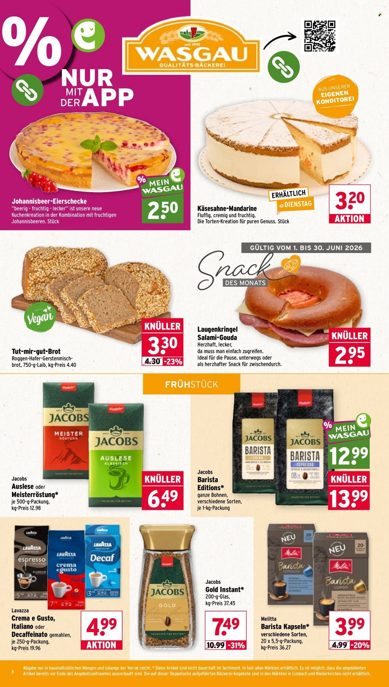 WASGAU Prospekt - Ab Montag 15.06.2026