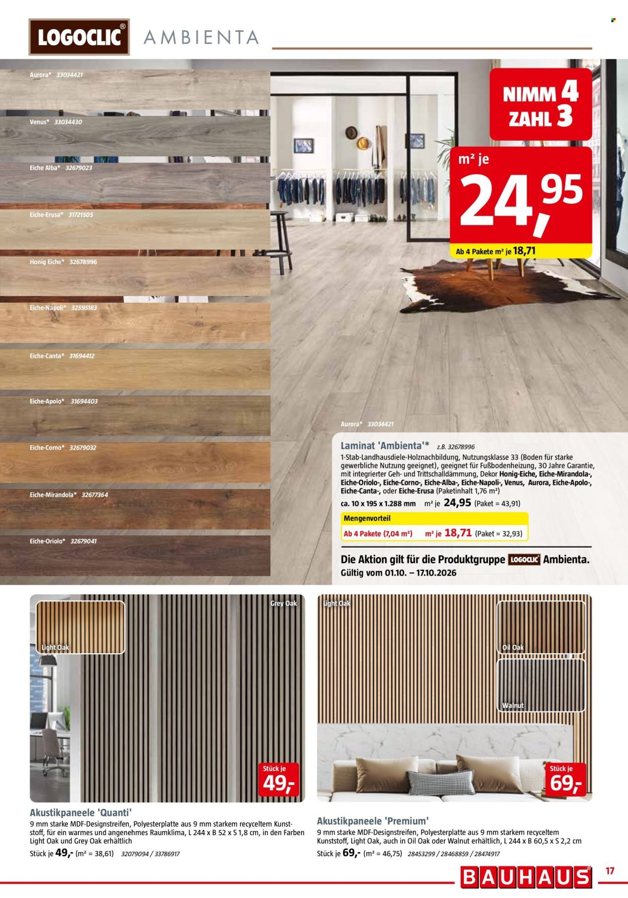 BAUHAUS Prospekt - Ab Freitag 2.10.2026