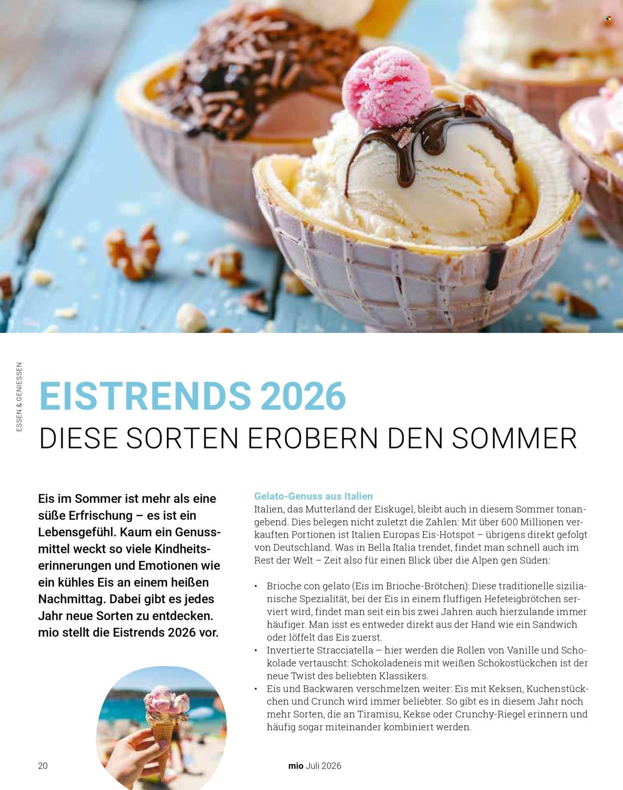 GLOBUS Prospekt - mio Juli 2026