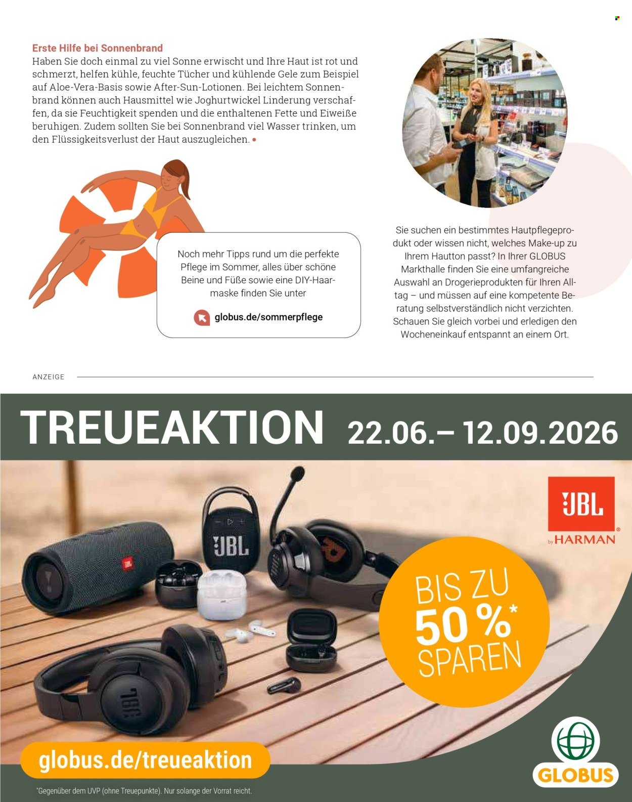 GLOBUS Prospekt - mio Juli 2026