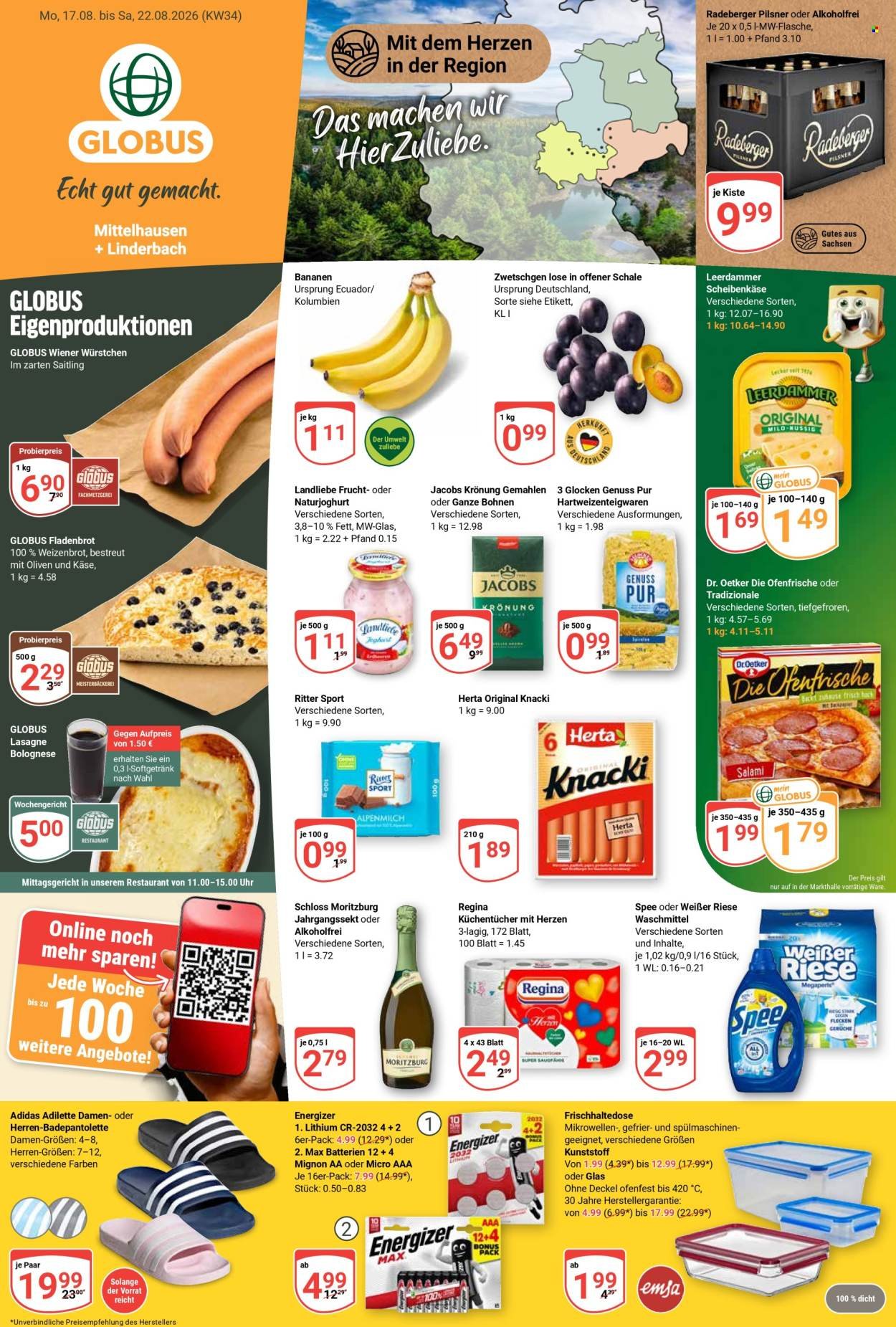 GLOBUS Prospekt - Ab Montag 17.08.2026