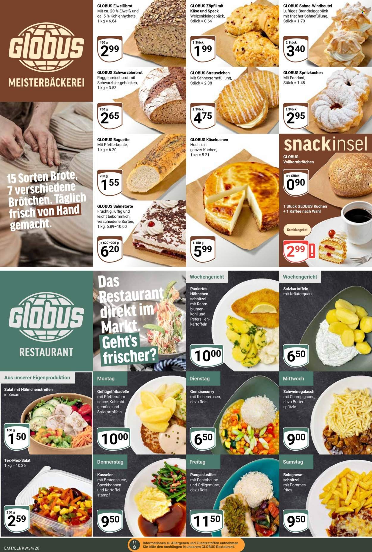 GLOBUS Prospekt - Ab Montag 17.08.2026