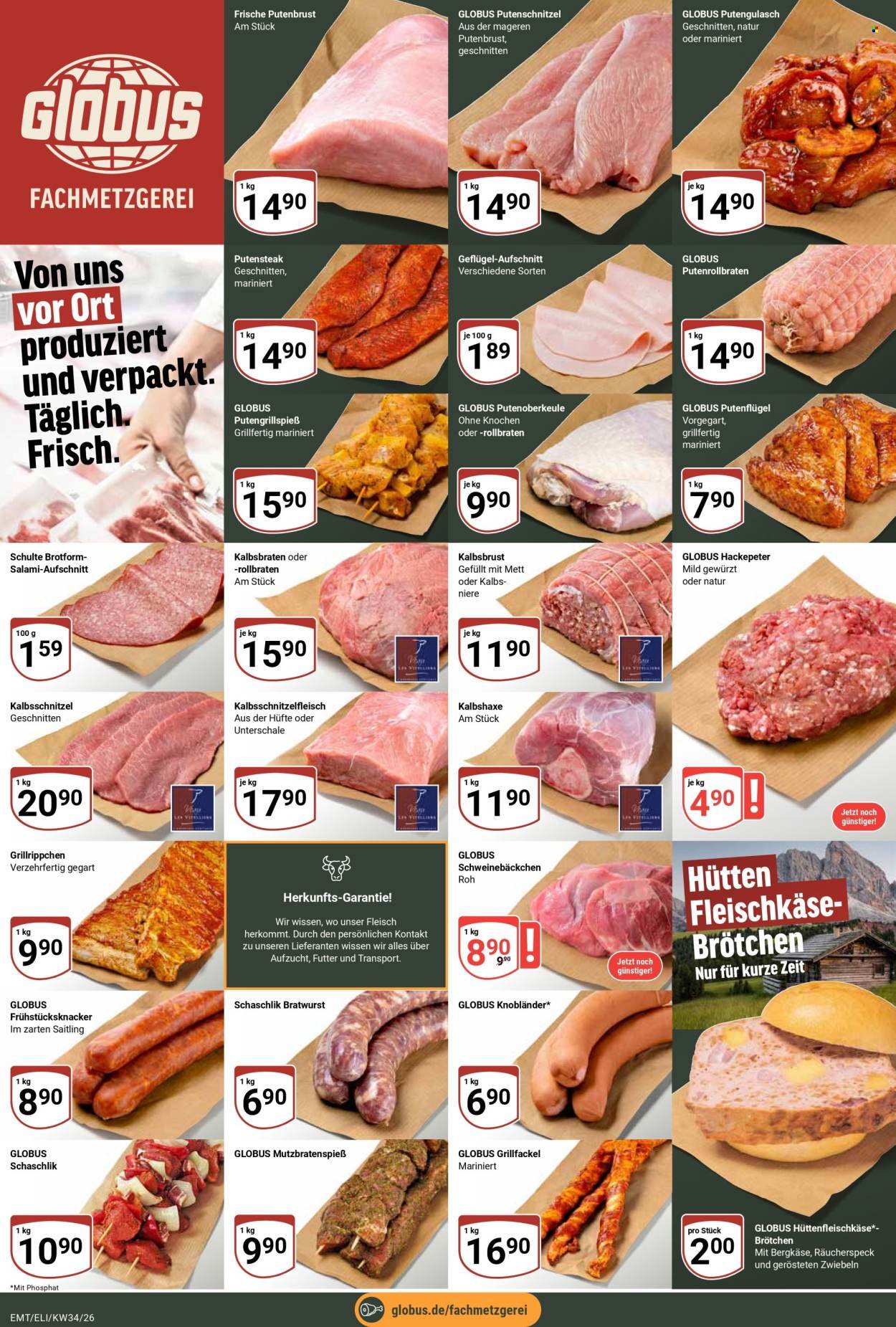 GLOBUS Prospekt - Ab Montag 17.08.2026