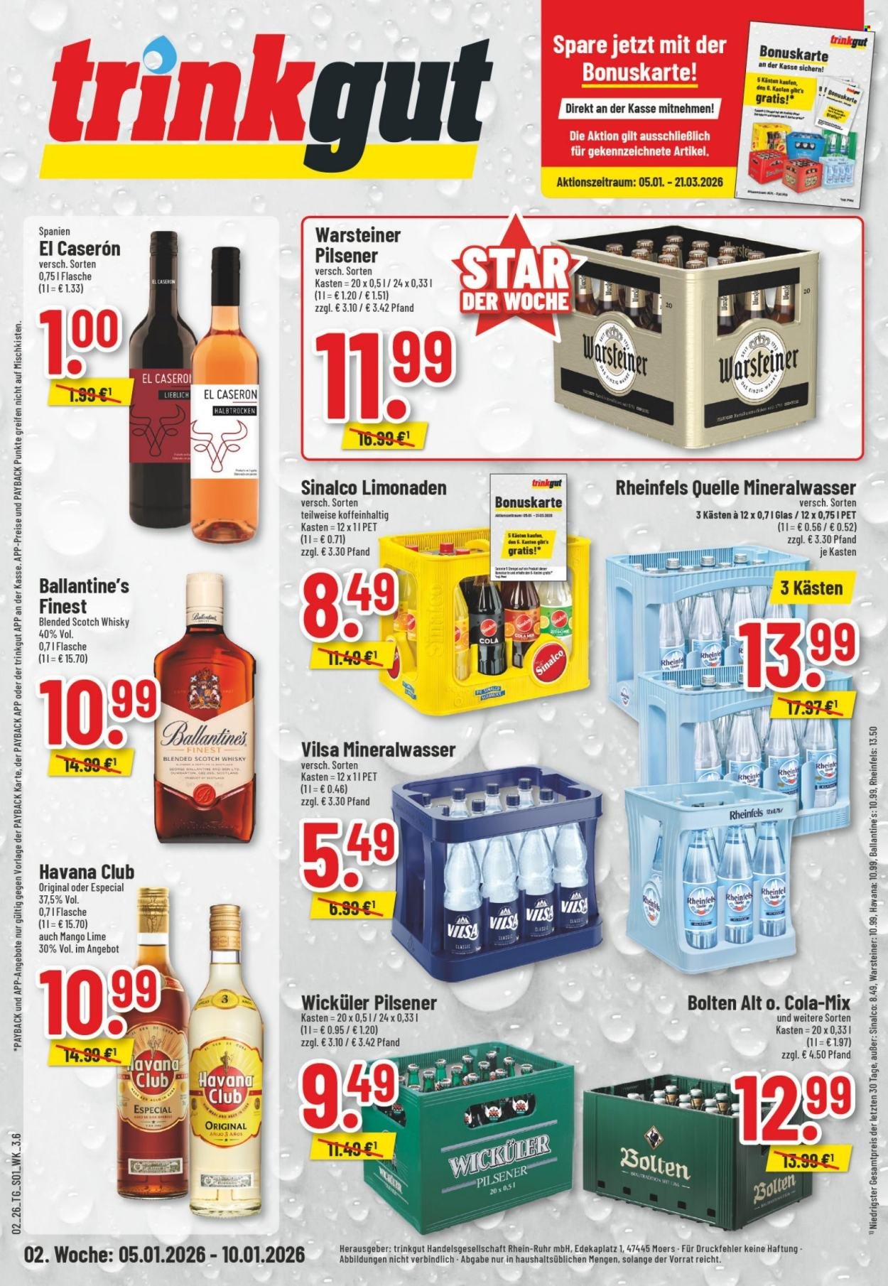 TRINKGUT Prospekt - Ab Montag 5.01.2026