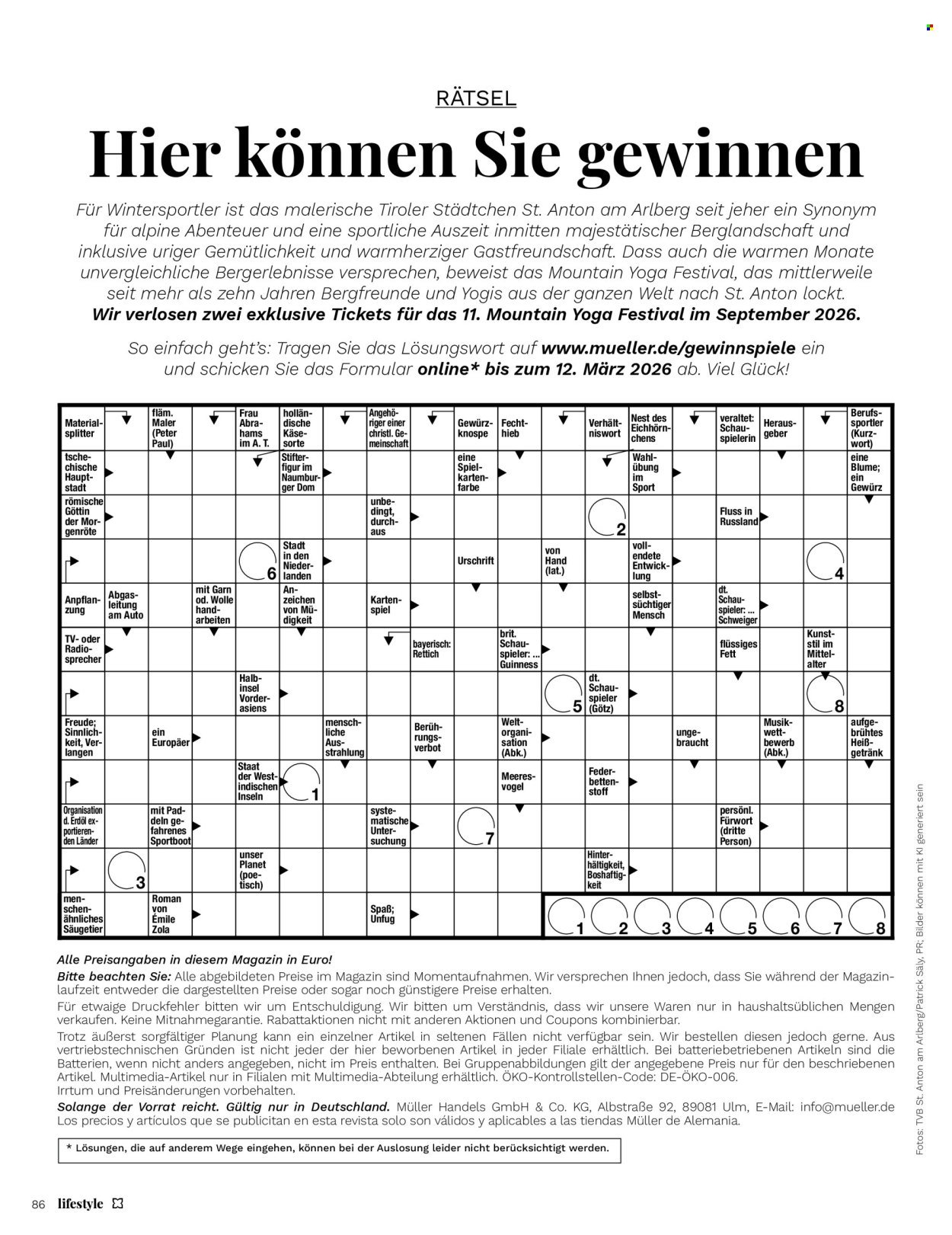 MÜLLER Prospekt - Lifestyle (2026-01-01 - 2026-02-28)