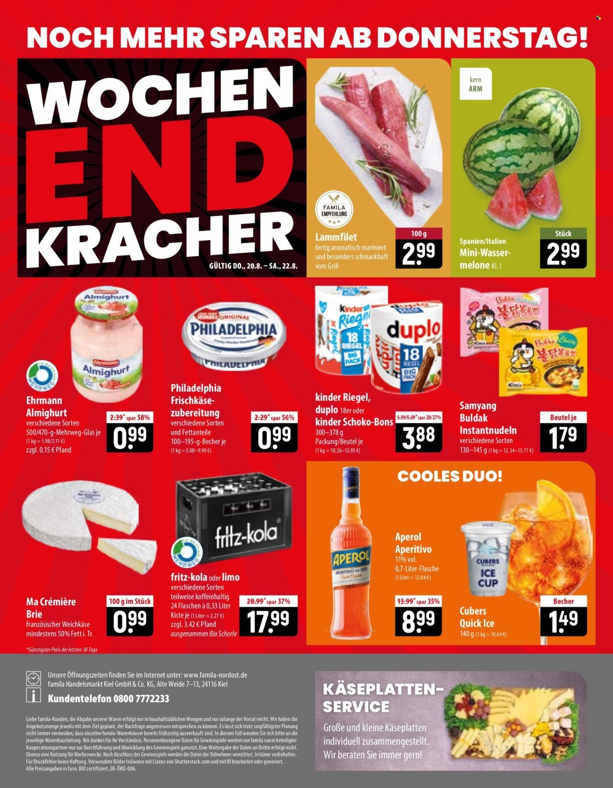 FAMILA Prospekt - Ab Montag 17.08.2026
