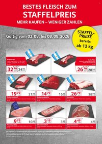 SELGROS Prospekt - Fleisch zum Staffelpreis