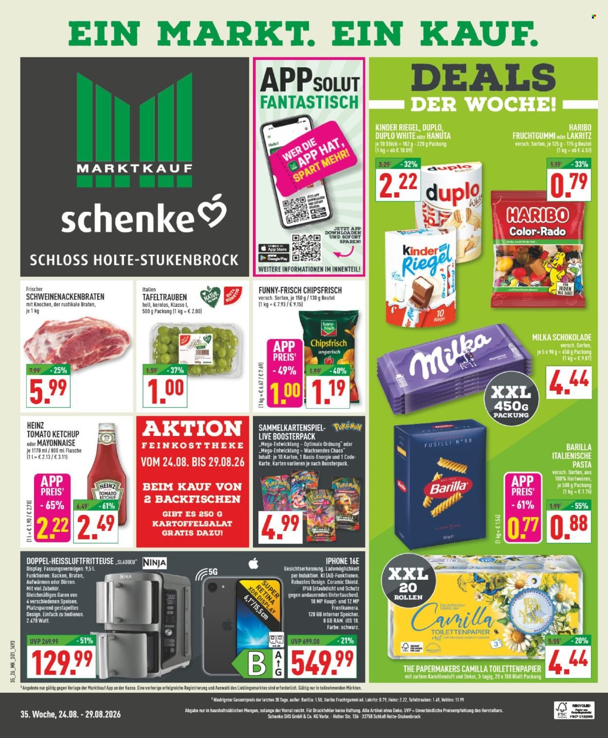 MARKTKAUF Prospekt - Ab Montag 24.08.2026
