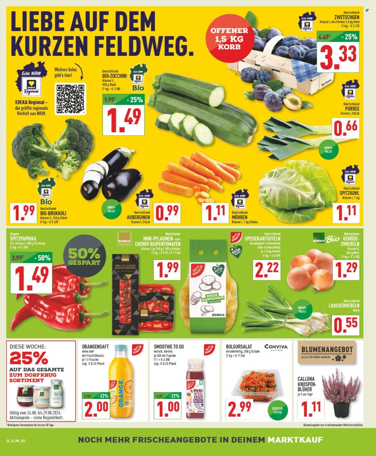 MARKTKAUF Prospekt - Ab Montag 24.08.2026