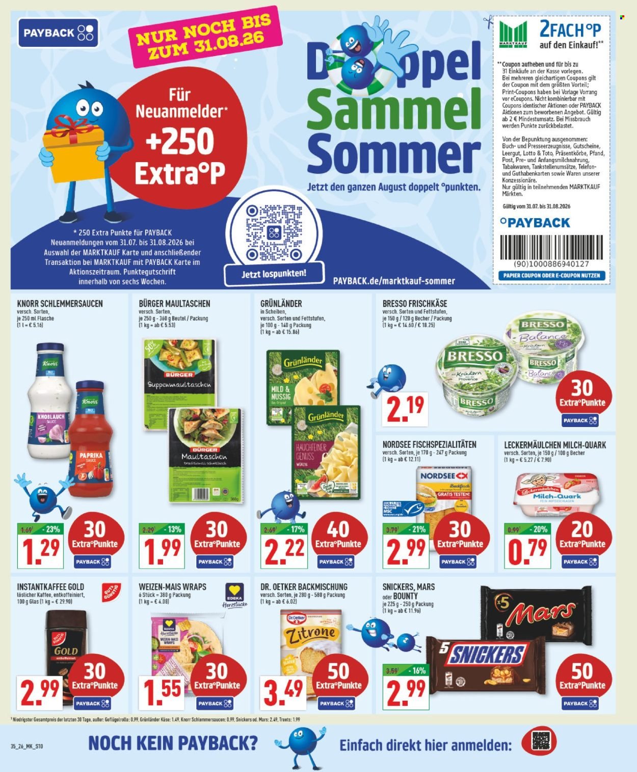 MARKTKAUF Prospekt - Ab Montag 24.08.2026