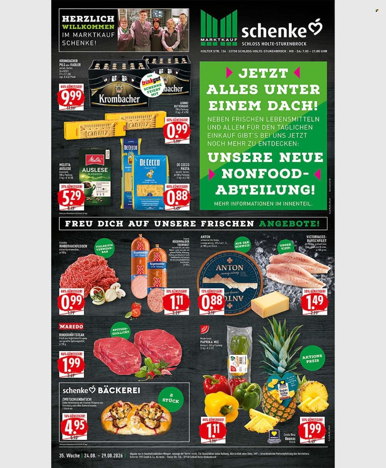 MARKTKAUF Prospekt - Ab Montag 24.08.2026