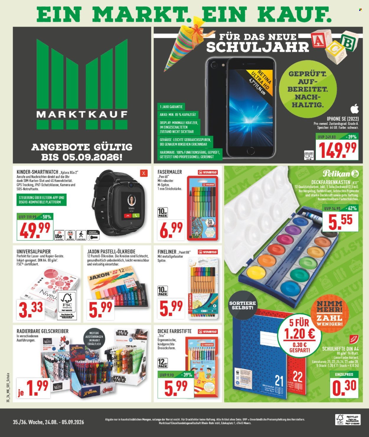 MARKTKAUF Prospekt - Ab Montag 24.08.2026