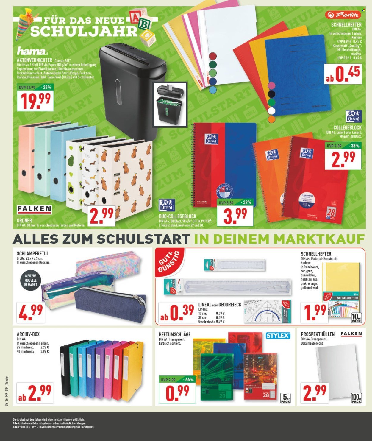 MARKTKAUF Prospekt - Ab Montag 24.08.2026