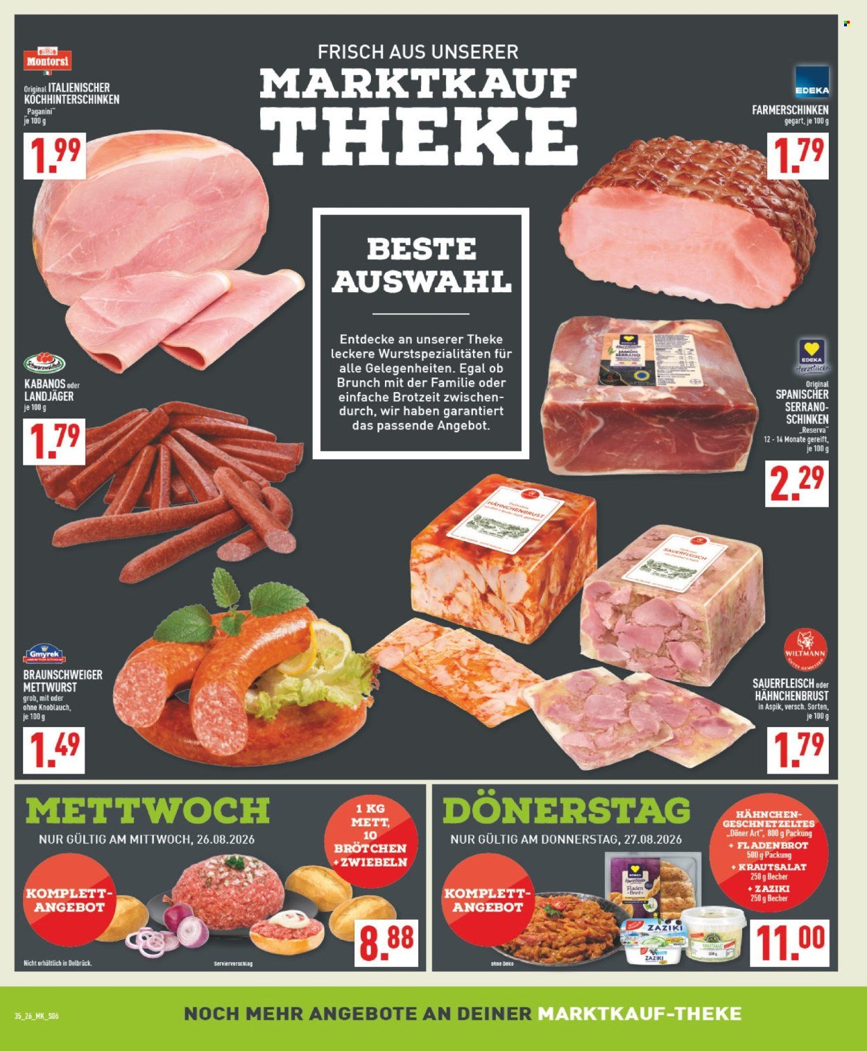 MARKTKAUF Prospekt - Ab Montag 24.08.2026
