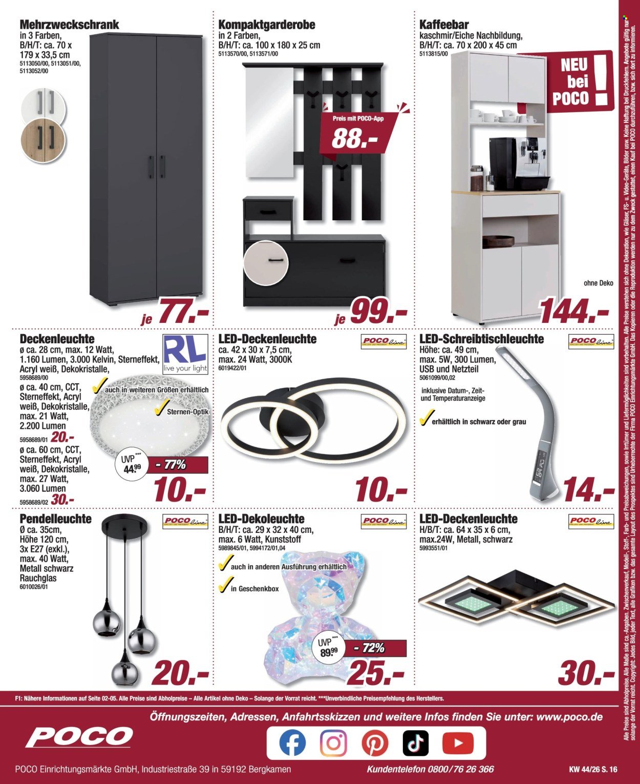 POCO Prospekt - Werbung KW 44/26
