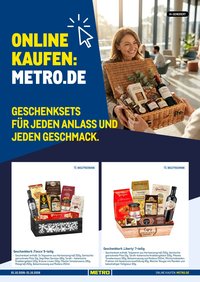 METRO Prospekt - Online: Geschenksets für jeden Anlass
