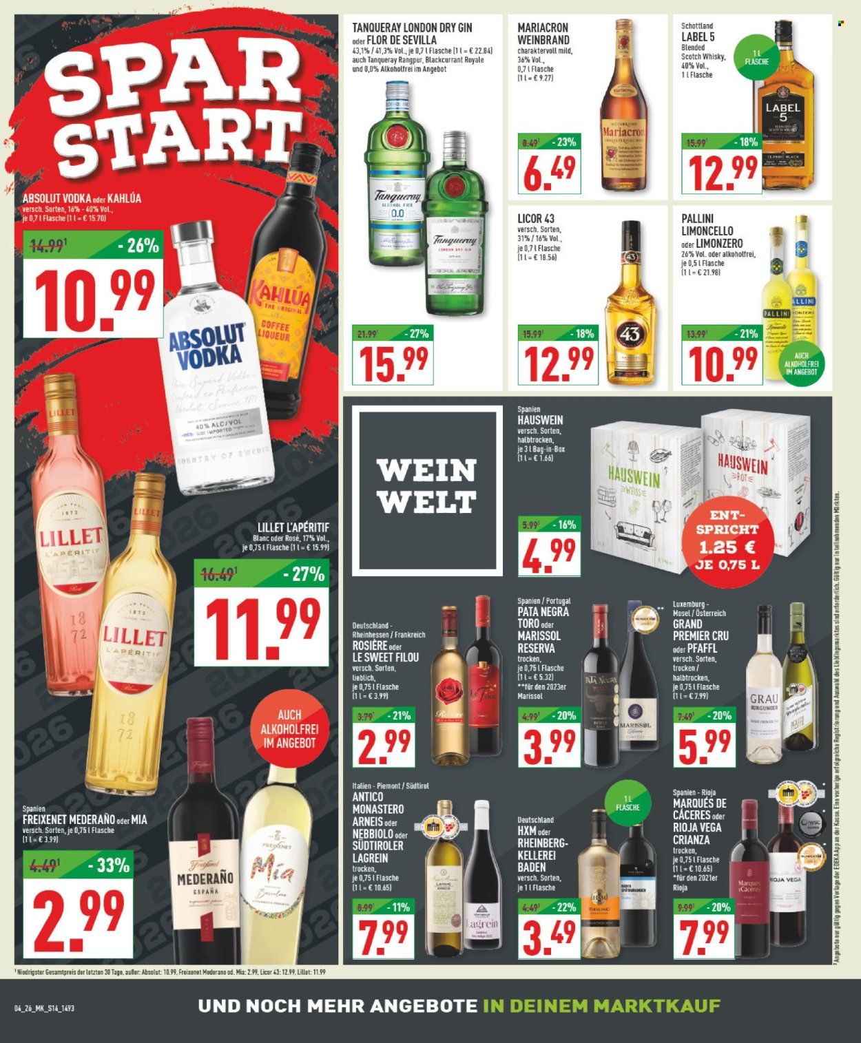 MARKTKAUF Prospekt - Ab Montag 19.01.2026