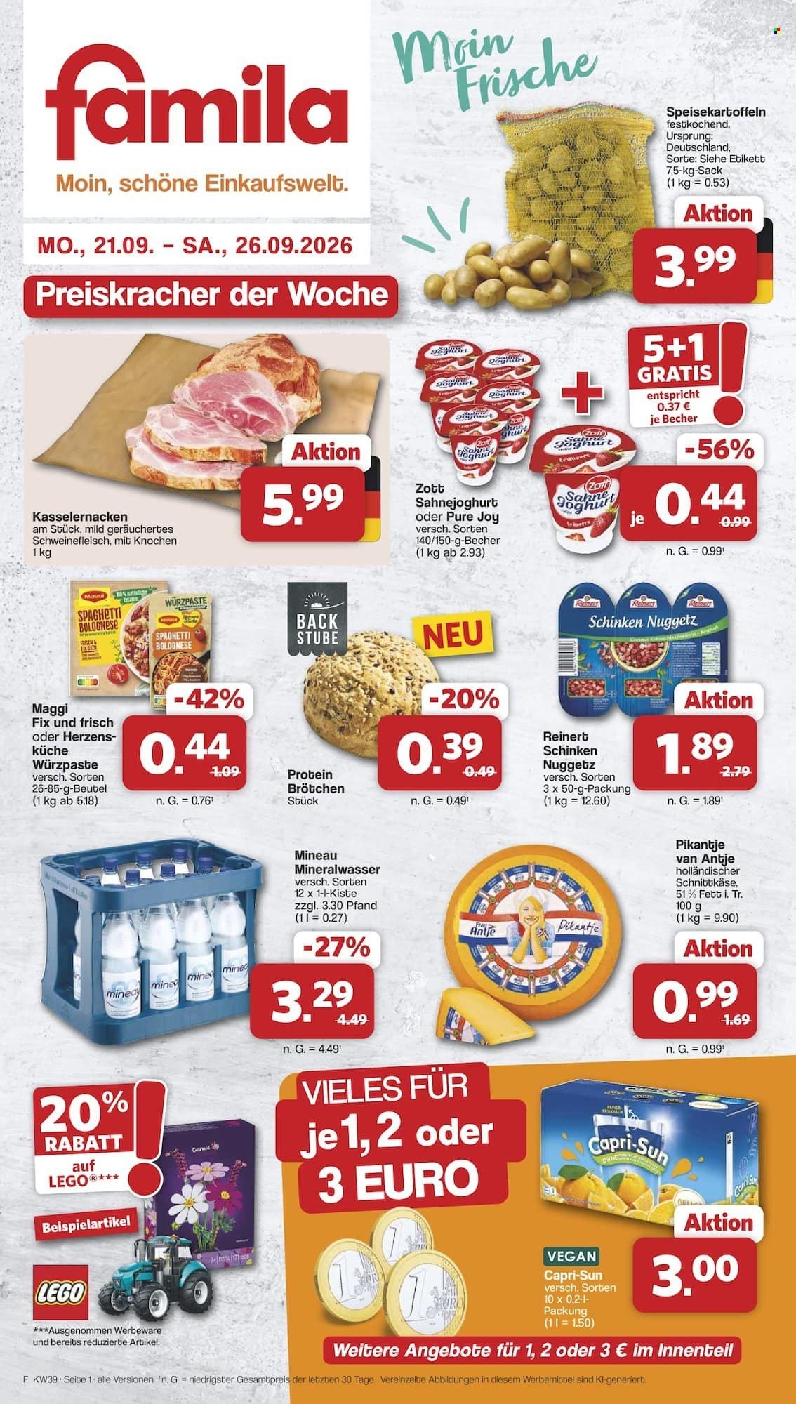 FAMILA Prospekt - Ab Montag 21.09.2026
