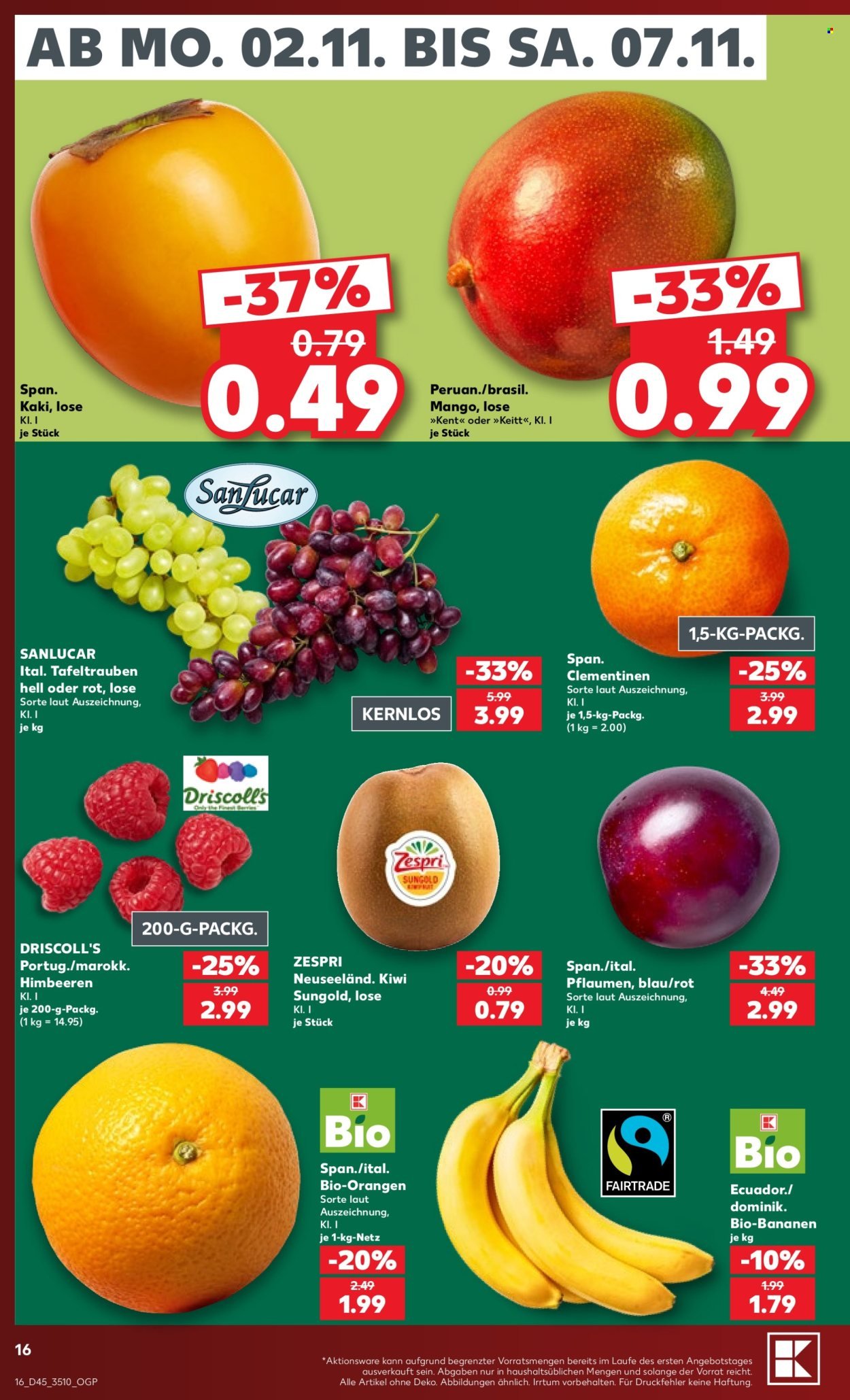 KAUFLAND Prospekt - Ab Montag 2.11.2026