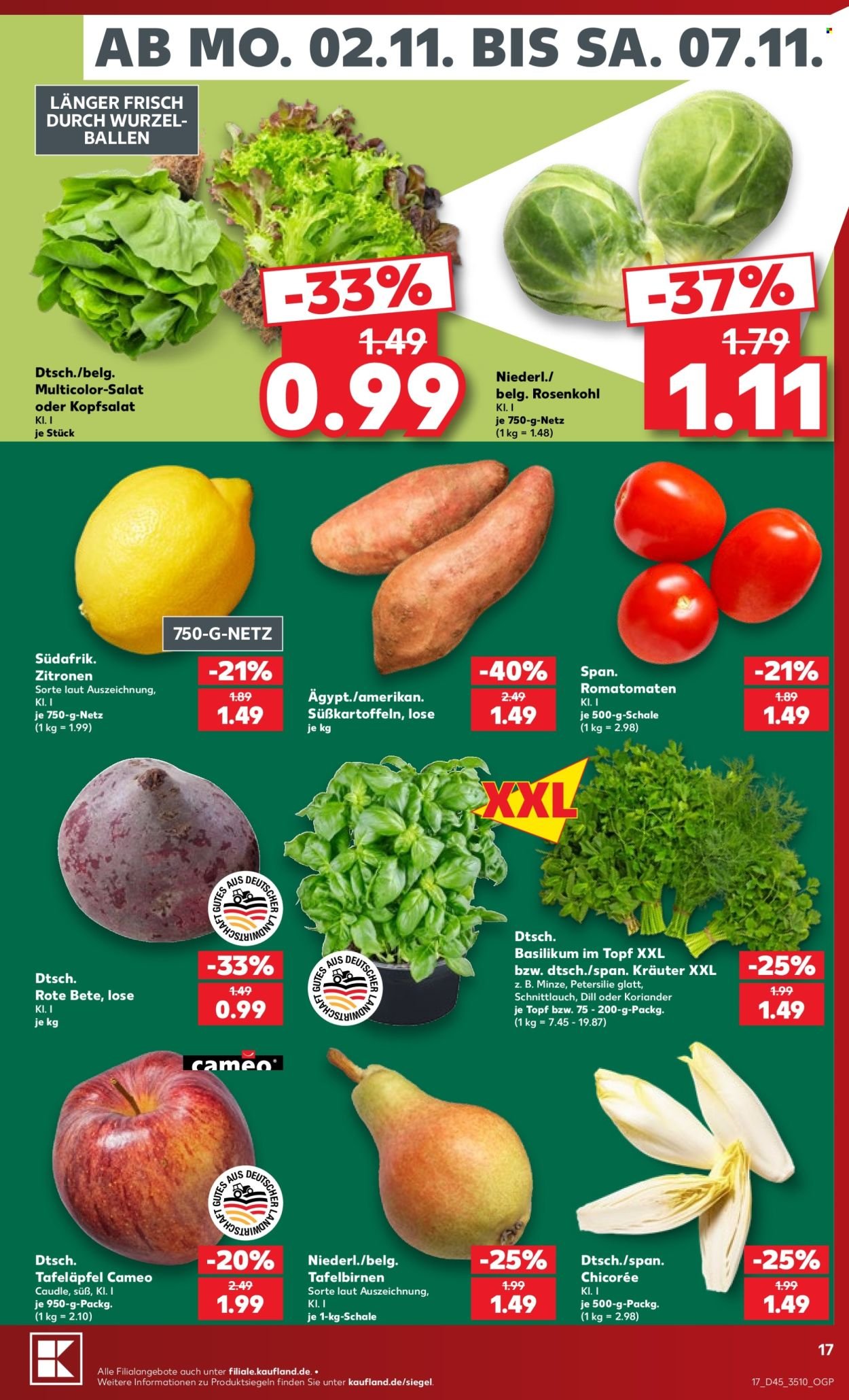 KAUFLAND Prospekt - Ab Montag 2.11.2026