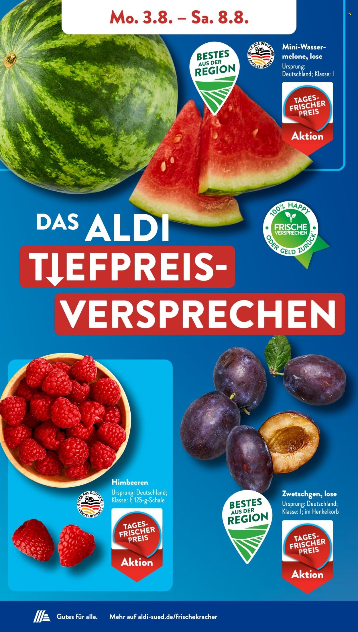 ALDI SÜD Prospekt - Ab Montag 3.08.2026