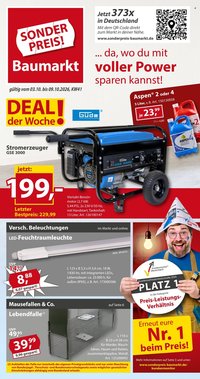 SONDERPREIS-BAUMARKT Prospekt - Ab Samstag 3.10.2026
