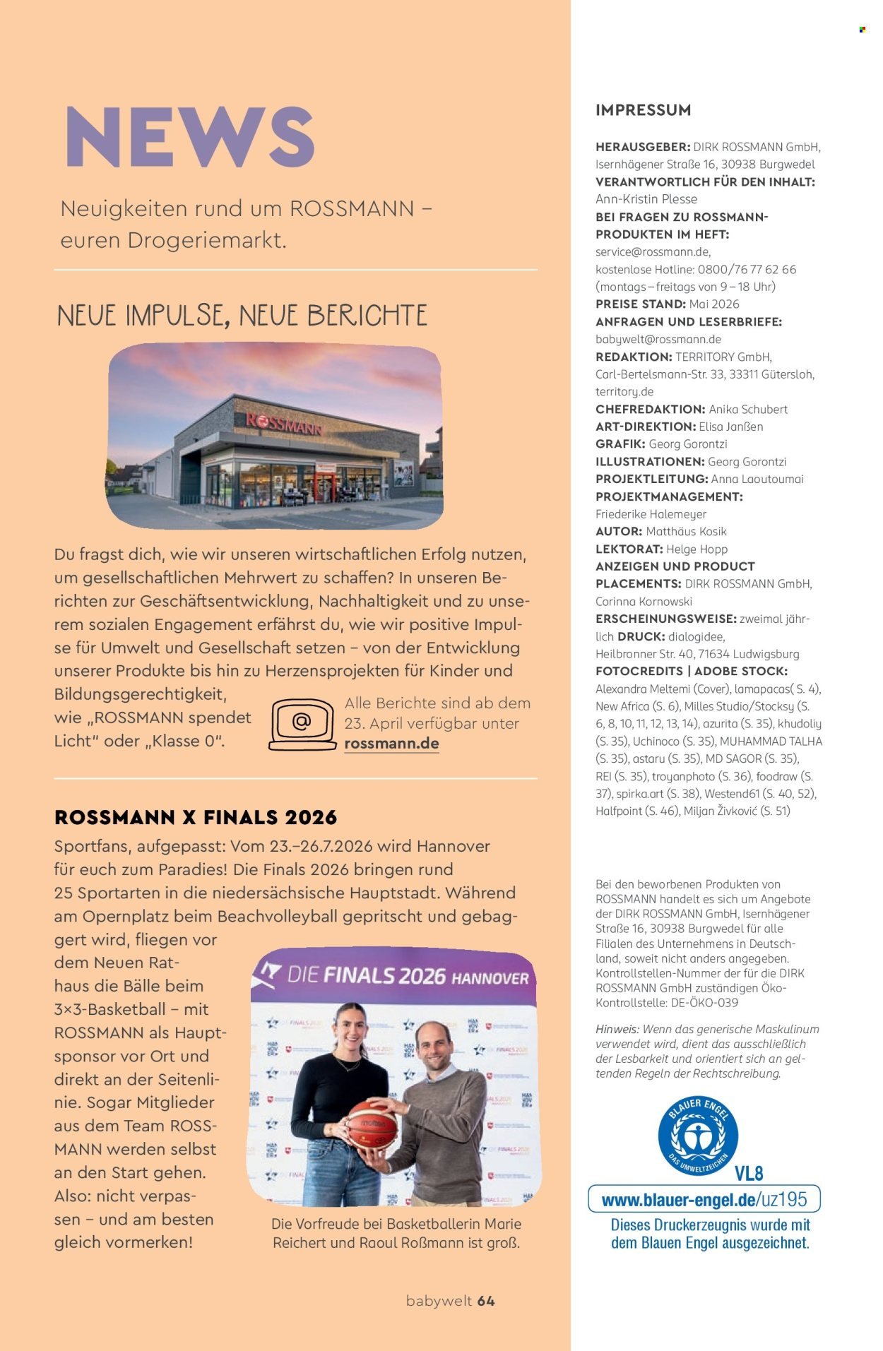 ROSSMANN Angebote - Babywelt (2026-05-25)