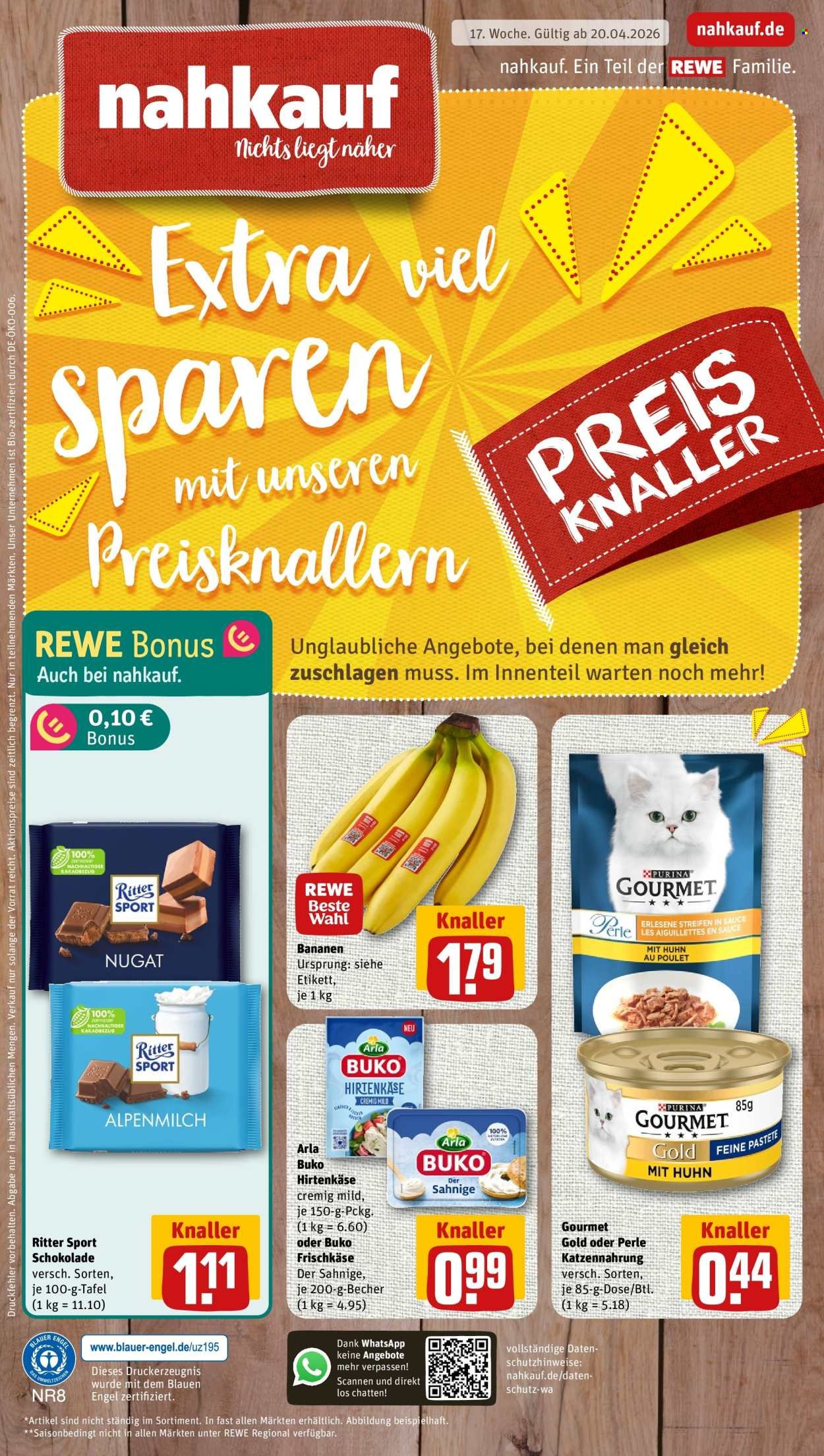 NAHKAUF Prospekt - Ab Montag 20.04.2026 (2026-04-20 - 2026-04-25)