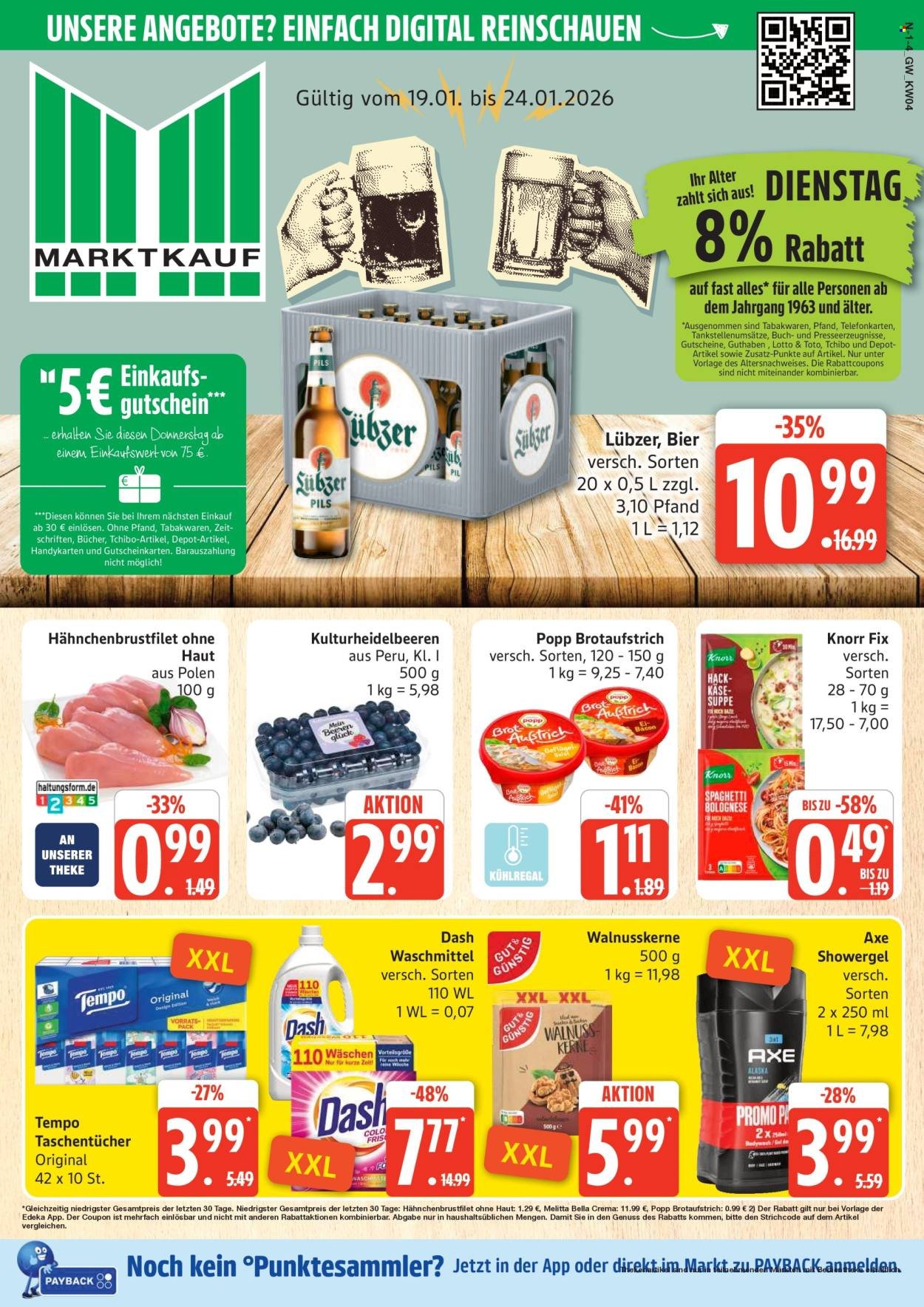 MARKTKAUF Prospekt - Ab Montag 19.01.2026