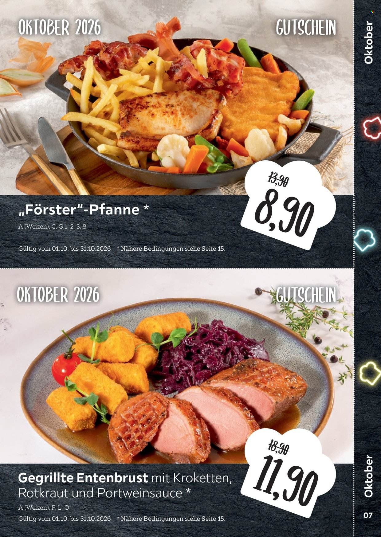 XXXLUTZ Prospekt - Restaurantgutscheine