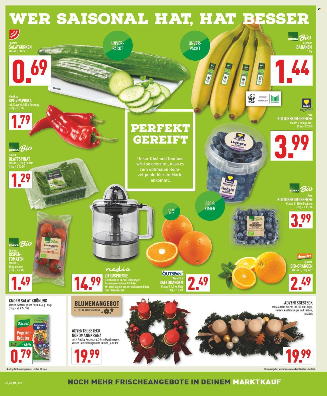 MARKTKAUF Prospekt - Ab Montag 17.11.2025