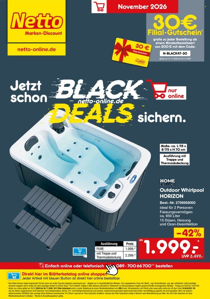 NETTO MARKEN-DISCOUNT Prospekt - Online-Angebote November